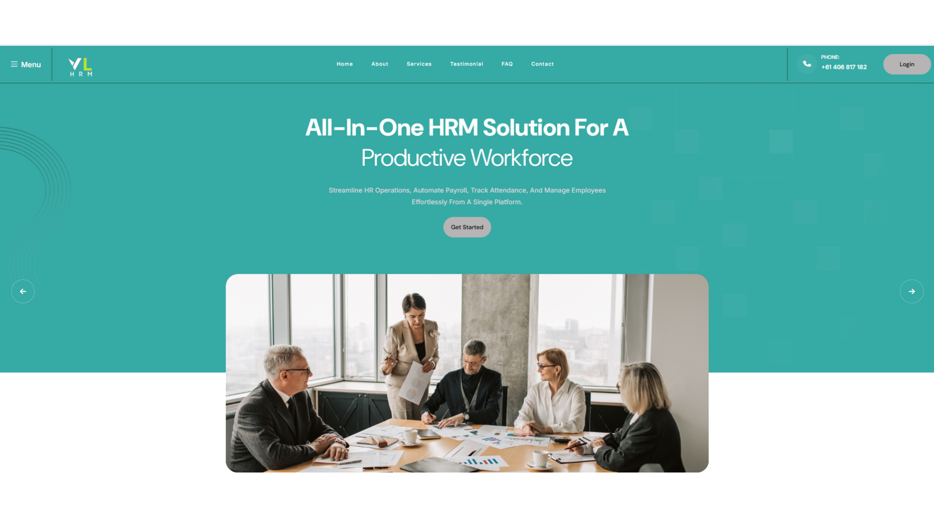 VL HRM — All-in-One HRM Solution for a Productive Workforce mockup